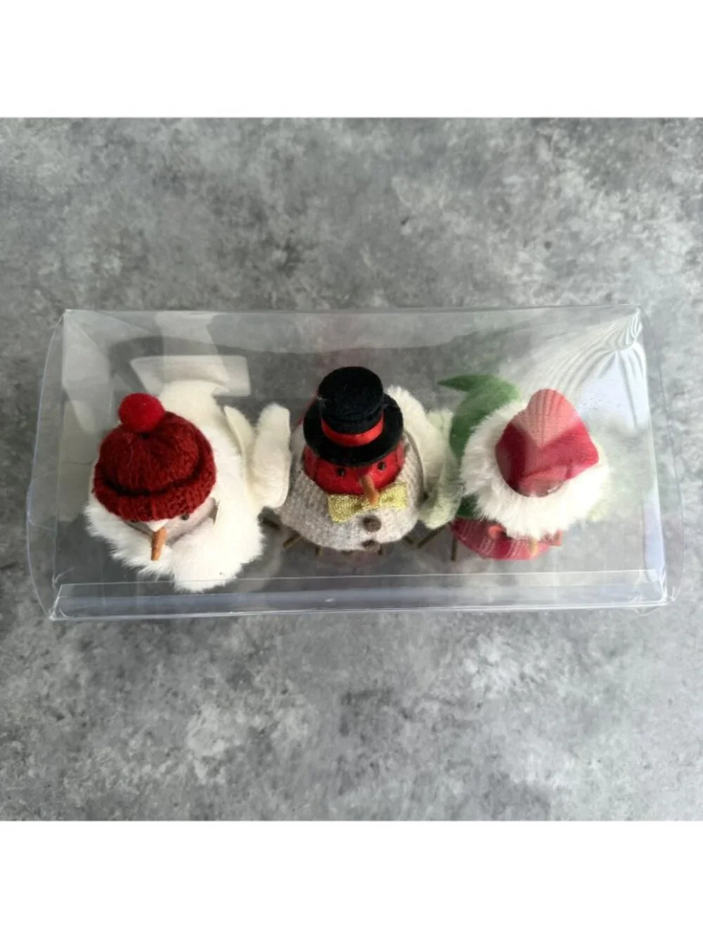 Target Wondershop Featherly Friends 2022 Mini Christmas Birds Set Of 3 NEW